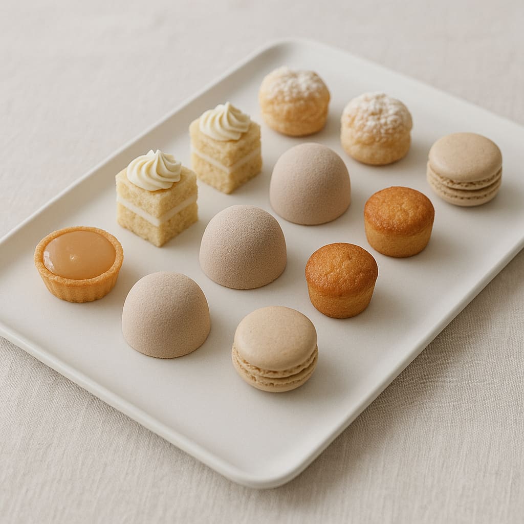 Mini torták és desszertek